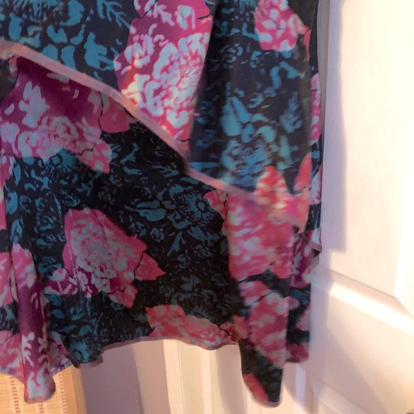 100 % Silk dress Nanette Lepore an absolutely fabulous sleeveless dress sz 12 - Picture 6 of 9